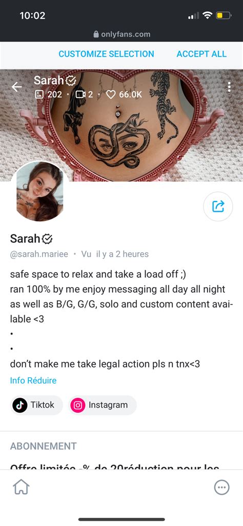 sarah.mariee leak|literate